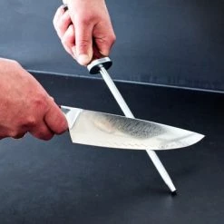 PAUDIN Premium Aanzetstaal - Voor Alle Messen, Inclusief Damscus - Speciale Keramische Diamant Coating Voor Rechten En Slijpen 12 PAUDIN Premium Aanzetstaal - Voor Alle Messen, Inclusief Damscus - Speciale Keramische Diamant Coating Voor Rechten En Slijpen -WMF Shop 550x380 1