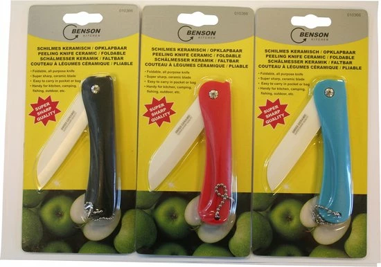 Hofftech Schilmes - Zakmes Keramisch Opklapbaar 5 Hofftech Schilmes - Zakmes Keramisch Opklapbaar - Afbeelding 3