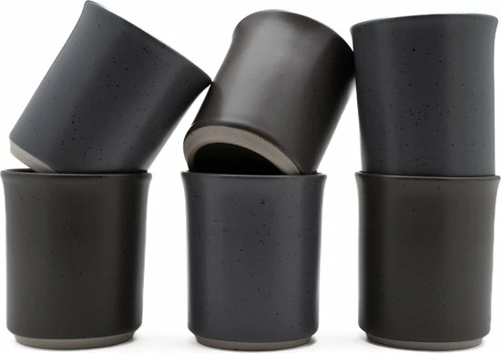 Kade171 Koffiekopjes - Koffiemok - Koffiebeker - Set Van 6 Kopjes - 150ML - Keramiek - Hip En Trendy 3 Kade171 Koffiekopjes - Koffiemok - Koffiebeker - Set Van 6 Kopjes - 150ML - Keramiek - Hip En Trendy