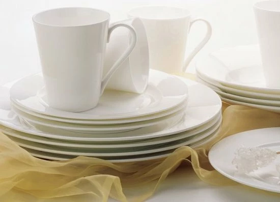 Maxwell & Williams Cashmere Dinerbord - Ø 27 Cm - Wit 11 Maxwell & Williams Cashmere Dinerbord - Ø 27 Cm - Wit - Afbeelding 9