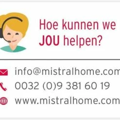 Mistral Home - Tafelloper Waterafstotend - 45x145 Cm - Zwart -WMF Shop 550x398 2