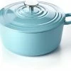 BK Bourgogne Braadpan - 24 Cm - Aqua Blue -WMF Shop 550x406 2