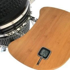 Patton Kamado Houtskool Barbecue - 18" - Grilloppervlak Ø 39 Cm - Met Bluetooth Thermometer - Groen -WMF Shop 550x412 32