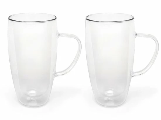 Bredemeijer - Dubbelwandig Glas Cappuccino/latte M. 400ml (set Van Twee Stuks) 6 Bredemeijer - Dubbelwandig Glas Cappuccino/latte M. 400ml (set Van Twee Stuks) - Afbeelding 4