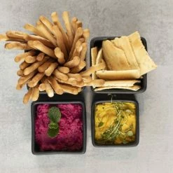 Gusta® Gusta - Tapasschaaltjes - Sausschaaltje - Serveren - Zwart - Set 4 Stuks -WMF Shop 550x412 50