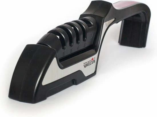 MESHA® 5-stage Messenslijper - Scharenslijper - Mes Slijper - Verschillende Hoeken - Antislip 4 MESHA® 5-stage Messenslijper - Scharenslijper - Mes Slijper - Verschillende Hoeken - Antislip - Afbeelding 2