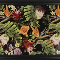 Mars & More Laptray-Schootkussen Charming Bloemen Zwart
