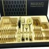 24-delig Luxe Gouden Bestekset - 6-persoons - In Luxe Doos - Product Quality & Satisfaction - Roestvrij Staal - Rondo 1 24-delig Luxe Gouden Bestekset - 6-persoons - In Luxe Doos - Product Quality & Satisfaction - Roestvrij Staal - Rondo -WMF Shop 550x420 3