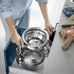 WMF Compact Cuisine Pannenset 4-delig - Kookpannen, Stoominzet, Mengkom -WMF Shop 550x425 2