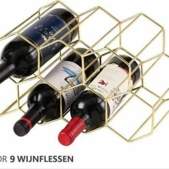 Live Deals Wijnrek Hexagon 9 Flessen | Flessenrek | Wijn Accessoires | Wijnkast | Wijnrek Metaal | Wijnrekken | Wijnfleshouder | Wijnhouder | Goud 28 Live Deals Wijnrek Hexagon 9 Flessen | Flessenrek | Wijn Accessoires | Wijnkast | Wijnrek Metaal | Wijnrekken | Wijnfleshouder | Wijnhouder | Goud -WMF Shop 550x425