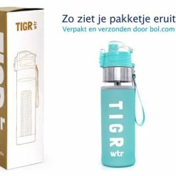 TIGR The Infuser - Drinkfles Met Fruitfilter - 100% BPA Vrij - 700ML – Blauw -WMF Shop 550x425 8