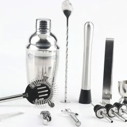 Paddio Cocktail Set - 18-delige Cocktail Shaker Set Met Houder - RVS - Vaatwasserbestendig - Inclusief Cocktail Boekje Met 5 Recepten -WMF Shop 550x428 2
