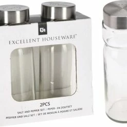 Excellent Houseware - Peper- En Zoutstel Set - Strooier -