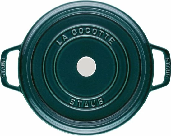 Staub 'La Mer' New Classic Braadpan - 26 CM - Blauw 5 Staub 'La Mer' New Classic Braadpan - 26 CM - Blauw - Afbeelding 3