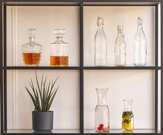 Sareva Beugelfles / Weckfles Rond - 500 Ml 6 Sareva Beugelfles / Weckfles Rond - 500 Ml - Afbeelding 4