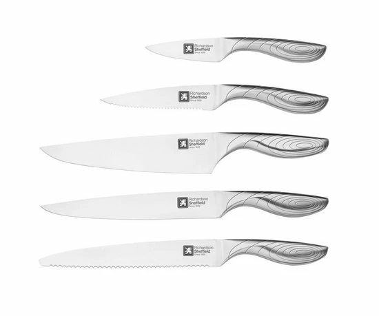 Richardson Sheffield Forme Contours Messenblok - 5-delig - Bamboe 4 Richardson Sheffield Forme Contours Messenblok - 5-delig - Bamboe - Afbeelding 2