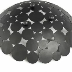 1x Zwarte Ronde Fruitschalen Stippen Metaal 29 Cm - Zeller - Keukenaccessoires/benodigdheden - Fruitschalen/fruitmanden - Fruitschalen Van Metaal -WMF Shop 550x462