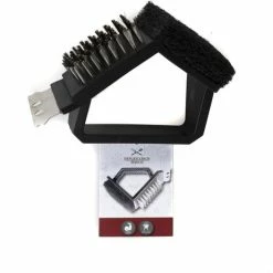 Deluxe BBQ - 3-in-1 Barbecue Schoonmaak Borstel -WMF Shop 550x462 3