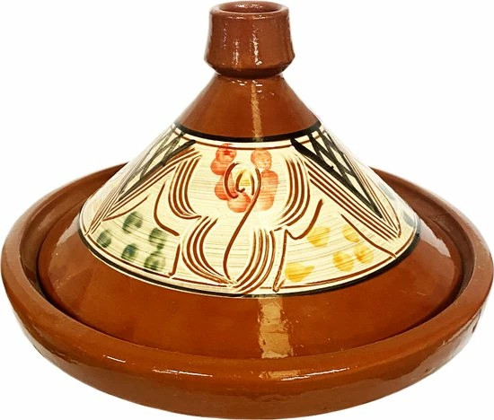 Marocstore.nl Marokkaanse Familie Tajine - Ø 33 Cm 3 Marocstore.nl Marokkaanse Familie Tajine - Ø 33 Cm