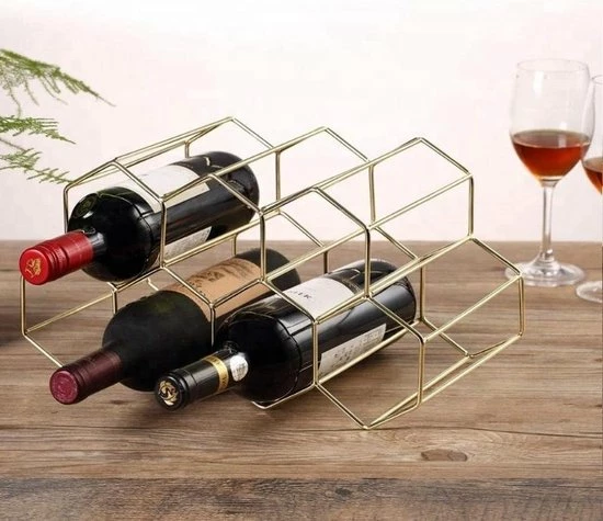 Live Deals Wijnrek Hexagon 9 Flessen | Flessenrek | Wijn Accessoires | Wijnkast | Wijnrek Metaal | Wijnrekken | Wijnfleshouder | Wijnhouder | Goud 15 Live Deals Wijnrek Hexagon 9 Flessen | Flessenrek | Wijn Accessoires | Wijnkast | Wijnrek Metaal | Wijnrekken | Wijnfleshouder | Wijnhouder | Goud - Afbeelding 13