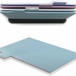 Set Van Vier Snijplanken In Verschillende Kleuren Stand Maestro MR1787 -WMF Shop 550x477 4