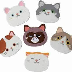 Cosy @ Home - Onderzetters Katten - 6 Stuks - Hittebestendig - Antislip -WMF Shop 550x478 2
