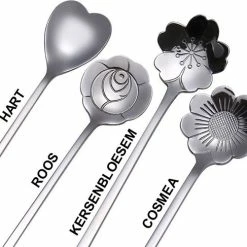 Fako Bijoux® - 8 Lange Lepels Bloem Motief - Latte Macchiato - Longdrink - Cocktail - Dessert - IJs - Koffie - Zilver - 8 Stuks - Bewaarzakje 8 Fako Bijoux® - 8 Lange Lepels Bloem Motief - Latte Macchiato - Longdrink - Cocktail - Dessert - IJs - Koffie - Zilver - 8 Stuks - Bewaarzakje -WMF Shop 550x487 3