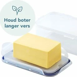 Lock&Lock Botervloot Met Deksel - Set Van 2 Stuks - 460 Ml - Transparant -WMF Shop 550x488