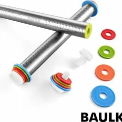 Deegroller - Bakmat - Verstelbare Deegroller - Bakspullen - RVS - Deegmat - Antikleef - Baulk® -WMF Shop 550x490 1