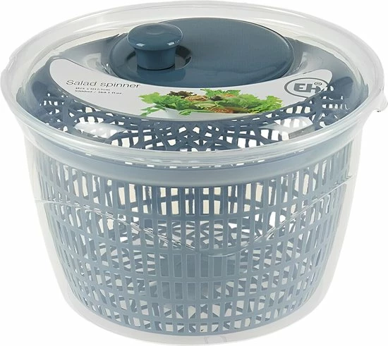 Excellent Houseware Slacentrifuge 5,0L - Sladroger - Ø25,5 Cm - Blauw 3 Excellent Houseware Slacentrifuge 5,0L - Sladroger - Ø25,5 Cm - Blauw