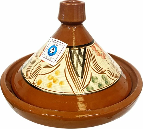 Marocstore.nl Marokkaanse Familie Tajine - Ø 33 Cm 4 Marocstore.nl Marokkaanse Familie Tajine - Ø 33 Cm - Afbeelding 2