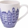 Heinen Delfts Blauw | Koffiemok Grachtenpand | Amsterdam | Delfts Blauw | Souvenir -WMF Shop 550x507 1