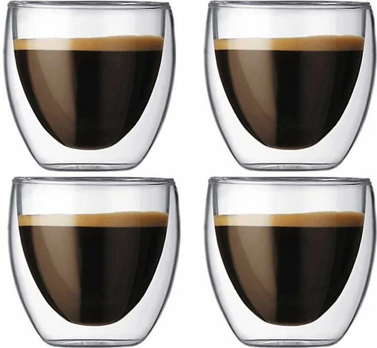 Mastersøn Dubbelwandige Koffieglazen - Set Van 4 - Dubbelwandige Glazen - Theeglazen - 160ML - 160 ML - Cappuccino - Thee - Espresso - Caffè Lungo - Ook Geschikt Voor Krups, Senseo & Nespresso 3 Mastersøn Dubbelwandige Koffieglazen - Set Van 4 - Dubbelwandige Glazen - Theeglazen - 160ML - 160 ML - Cappuccino - Thee - Espresso - Caffè Lungo - Ook Geschikt Voor Krups, Senseo & Nespresso