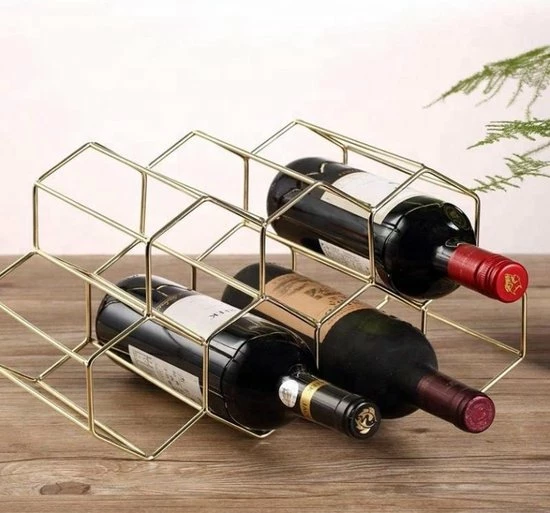 Live Deals Wijnrek Hexagon 9 Flessen | Flessenrek | Wijn Accessoires | Wijnkast | Wijnrek Metaal | Wijnrekken | Wijnfleshouder | Wijnhouder | Goud 19 Live Deals Wijnrek Hexagon 9 Flessen | Flessenrek | Wijn Accessoires | Wijnkast | Wijnrek Metaal | Wijnrekken | Wijnfleshouder | Wijnhouder | Goud - Afbeelding 17
