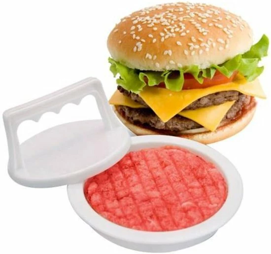 Merkloos Hamburgerpers - Hamburgermaker - BPA Vrij - BBQ Accesoires - Burger Press - Burger Smasher 3 Merkloos Hamburgerpers - Hamburgermaker - BPA Vrij - BBQ Accesoires - Burger Press - Burger Smasher