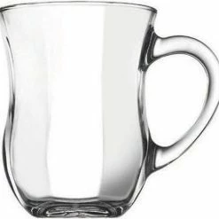 Pasabahce Ayran Glazen- 6 Stuks - Met Oor - 350 Cc