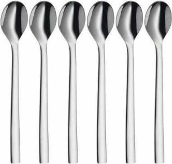 WMF Nuova Latte Macchiato Lepels - 6-delig - 19 Cm - RVS 9 WMF Nuova Latte Macchiato Lepels - 6-delig - 19 Cm - RVS - Afbeelding 7