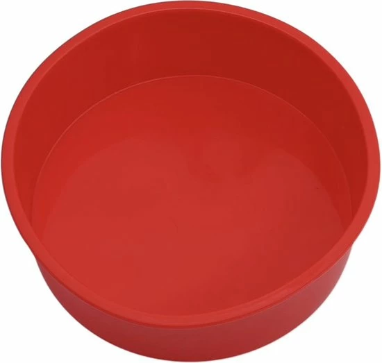 WiseGoods Ronde Taartvorm - Siliconen Cakevorm - Siliconen Bakvorm - Taarten Bakken - Rond - Ø 15.5 Cm - Rood 5 WiseGoods Ronde Taartvorm - Siliconen Cakevorm - Siliconen Bakvorm - Taarten Bakken - Rond - Ø 15.5 Cm - Rood - Afbeelding 3