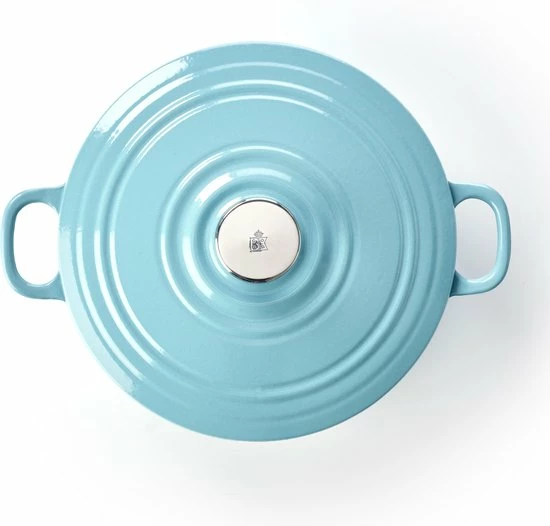 BK Bourgogne Braadpan - 24 Cm - Aqua Blue 5 BK Bourgogne Braadpan - 24 Cm - Aqua Blue - Afbeelding 3