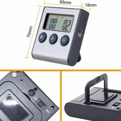 Lemi's Goods Vleesthermometer - Digitaal - Oventhermometer - Inclusief Wekker Functie - BBQ Thermometer - Kernthermometer - Temperatuurmeter -WMF Shop 550x528 2