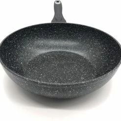 Blackstone Sterk Home - Wokpan 28cm In Steen-look, Gegoten Aluminium, Anti-Aanbaklaag, Geschikt Voor Alle Warmtebronnen, Ook Inductie -WMF Shop 550x528 5