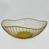 Maison Extravagante - Fruitschaal Nordic Gold - Goud - Decoratieve Schaal - Fruitmand - Ø26cm - Aluminium Draad -WMF Shop 550x532