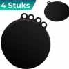 NexxTools Inductie Beschermer - 4 Stuks Zwart - Anti Slip Mat - Siliconen Mat - Inductiebeschermer - Pannen Onderzetter - Afdek Voor Kookplaat -WMF Shop 550x532 5