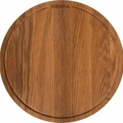Boska Pizzaplank Friends S - BBQ Accessoires - Eikenhout - Handige Opvanggeul - Ø 24 Cm -WMF Shop 550x540 4