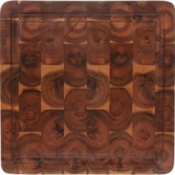 HKliving HK Living Snijplank Acacia Hout Vierkant 3 X Ø30