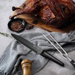 PAUDIN RC3 Professioneel RVS Keramisch Gecoat Vleesmes 20 Cm - Vlijmscherp Keukenmes Gemaakt Van Hoogwaardig Roestvast Duits Carbonstaal - Zwarte Non-Stick Keramische Coating - Extra Hygiënisch -WMF Shop 550x546 8