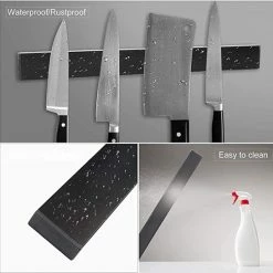 IBright Magnetische Messenhouder RVS 50 Cm - Dubbele Magneet - Messenstrip - Messenblok -Mat Zwart 9 IBright Magnetische Messenhouder RVS 50 Cm - Dubbele Magneet - Messenstrip - Messenblok -Mat Zwart -WMF Shop 550x547 1