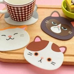 Cosy @ Home - Onderzetters Katten - 6 Stuks - Hittebestendig - Antislip -WMF Shop 550x548 10