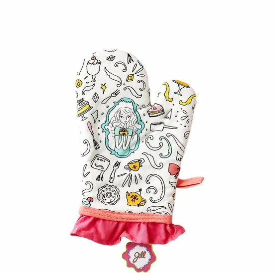 Jill Schirnhofer Jill - Cadeauset - Kinderschort, Ovenwant En Cupcake Set 4 Jill Schirnhofer Jill - Cadeauset - Kinderschort, Ovenwant En Cupcake Set - Afbeelding 2