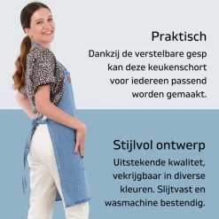 Merkloos Sevilya Denim Keukenschort Jeans - Schort Met Drie Zakken Keukenschort Dames - Voor Vrouwen Spijkerstof 11 Merkloos Sevilya Denim Keukenschort Jeans - Schort Met Drie Zakken Keukenschort Dames - Voor Vrouwen Spijkerstof -WMF Shop 550x549 16